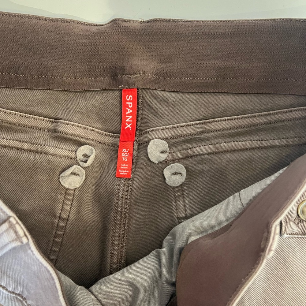 Spanx (dusty rose) Brown Pants. Never worn.